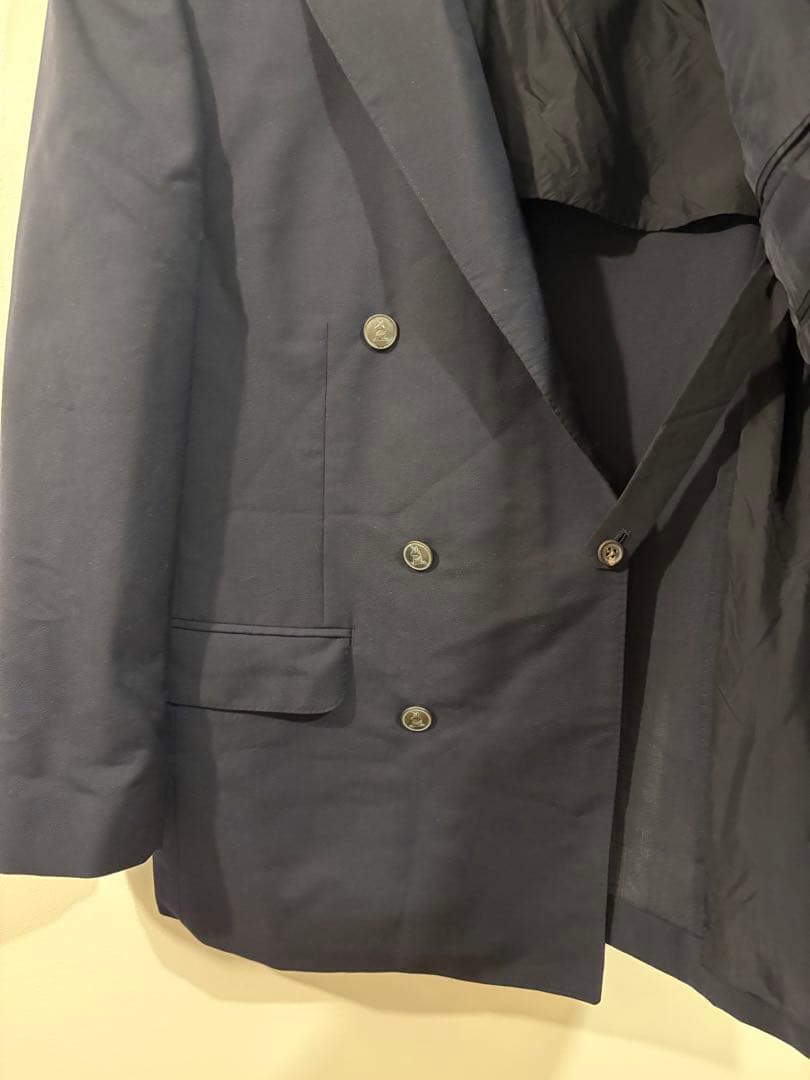 Paul Smith COLLECTION double breasted jacket navy
