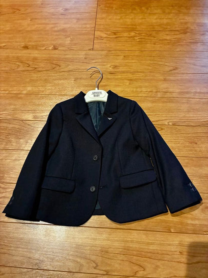 Almost unused Armani baby tailored jacket navy 92 24 90