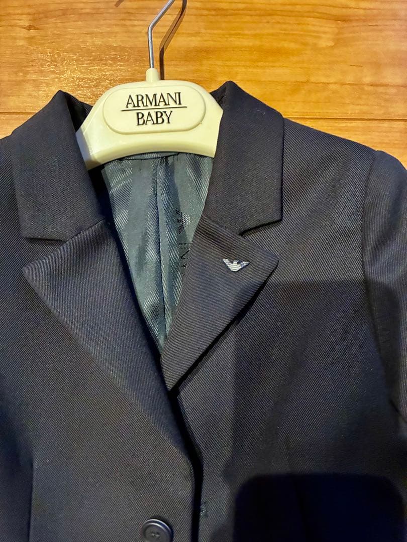 Almost unused Armani baby tailored jacket navy 92 24 90
