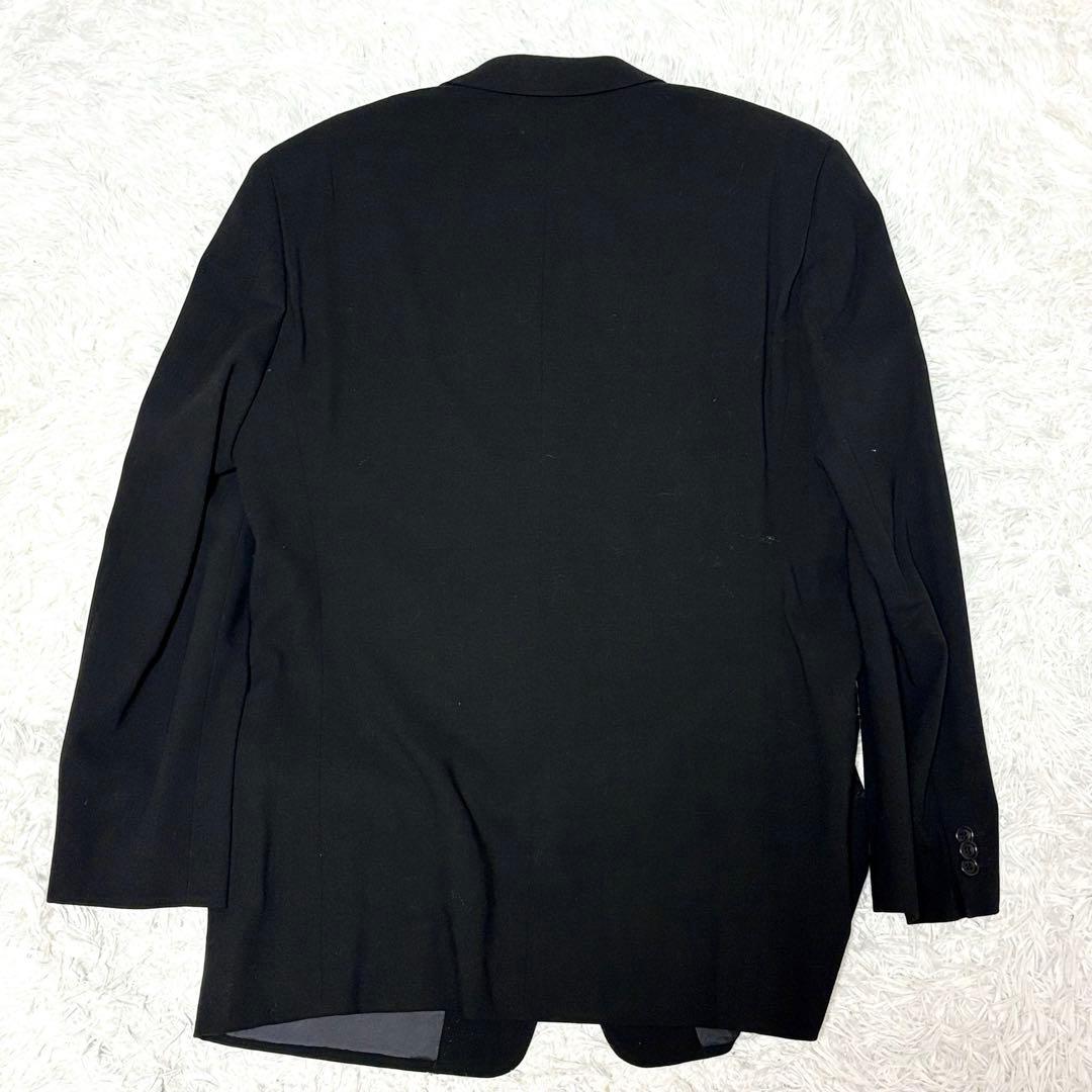Armani Rezzoni Suit Setup Wool Black Made in Italy XL