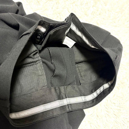 Armani Rezzoni Suit Setup Wool Black Made in Italy XL