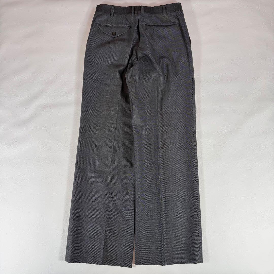 Silver Button Burberry's Double Suit Gray Wool Vintage Sanyo Shokai
