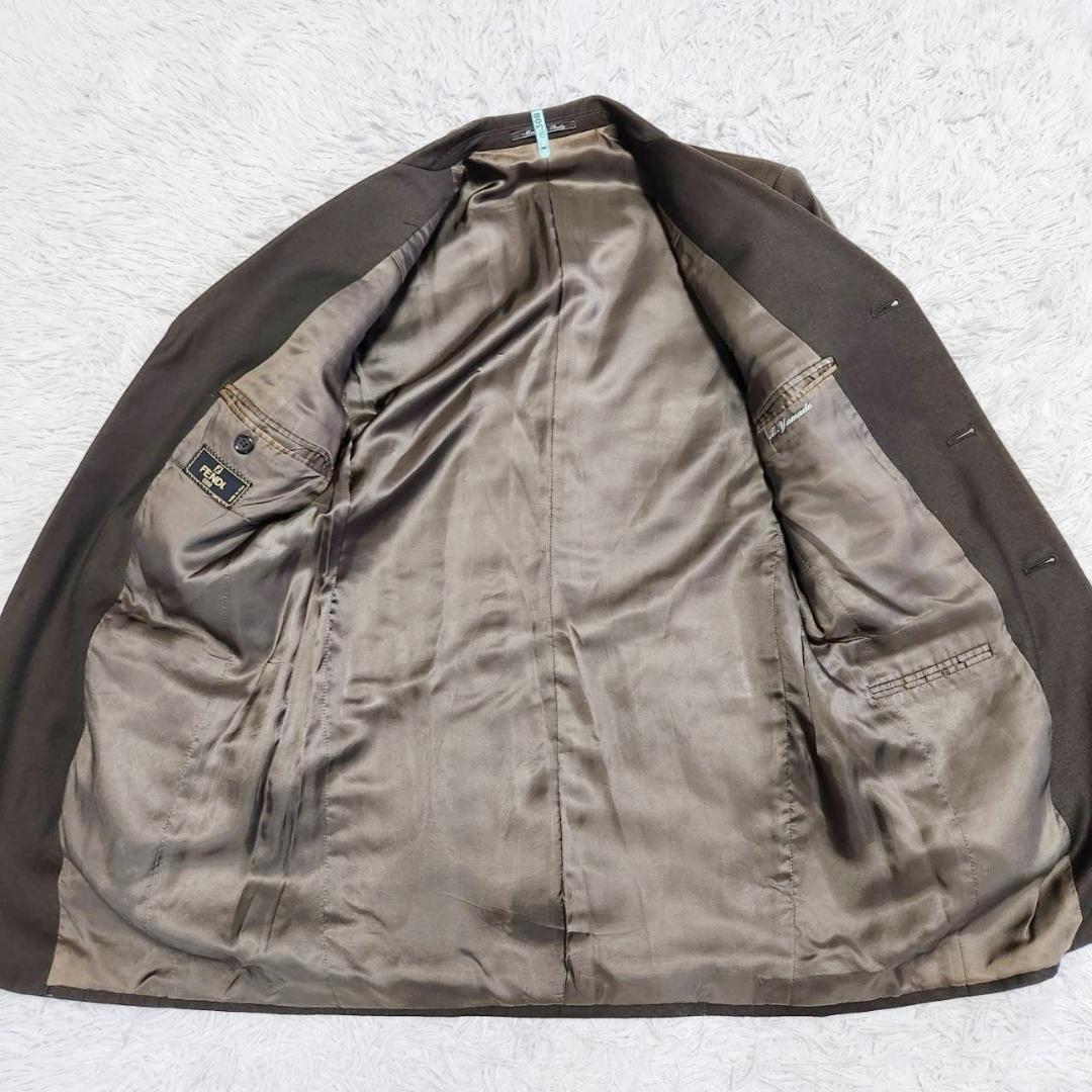 [Used Clothes Men] Fendi Casual Suit Setup M Equivalent Earth Color
