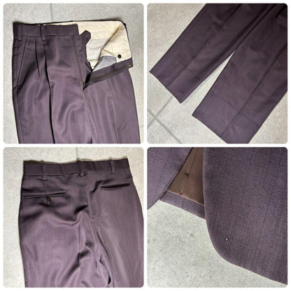 Setup Single Suit Vintage Striped 90s Top and Bottom Ceremony