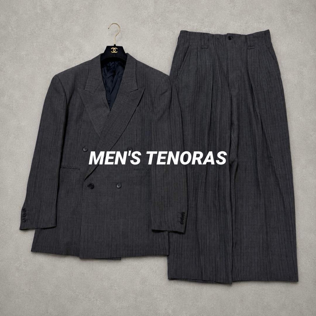 Rare MEN'S TENORAS Double Suit L Made in Japan 90s Dangerous Detective