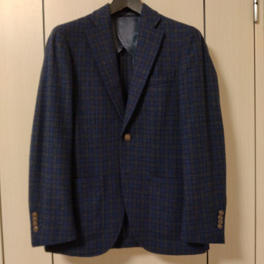 "Unused" HILTON x Ring Jacket S Navy Check