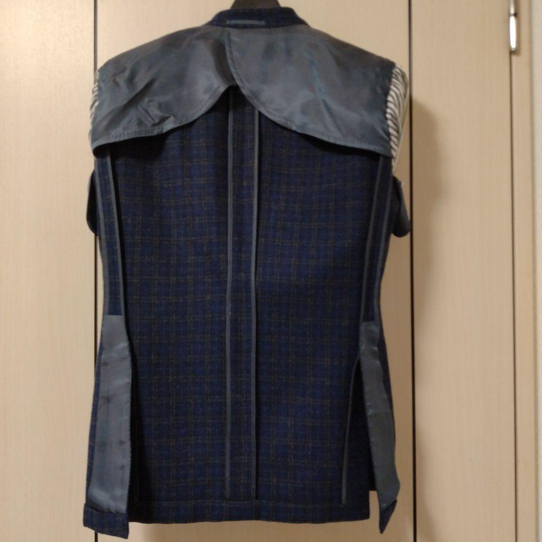 "Unused" HILTON x Ring Jacket S Navy Check