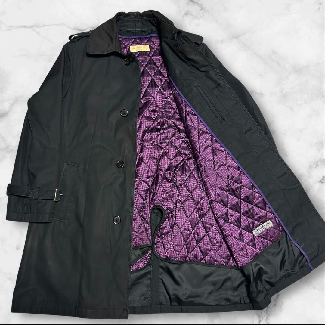 [Good condition] Timothy Everest water repellent bonding coat with thinsulate liner black