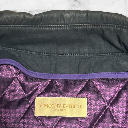 [Good condition] Timothy Everest water repellent bonding coat with thinsulate liner black