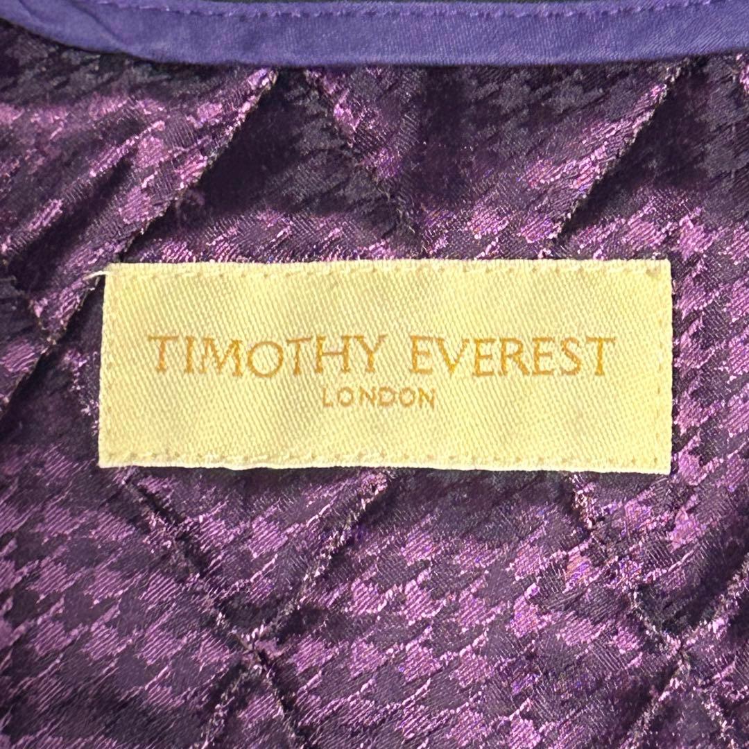 [Good condition] Timothy Everest water repellent bonding coat with thinsulate liner black
