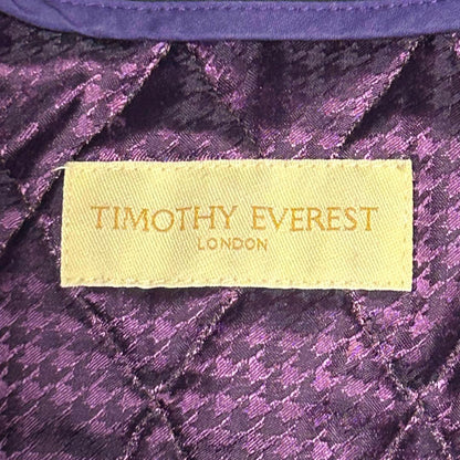 [Good condition] Timothy Everest water repellent bonding coat with thinsulate liner black