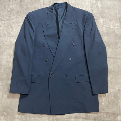 5-piece set✨ Yves Saint Laurent Setup Suit Tie Shirt Coming of Age Ceremony Blue