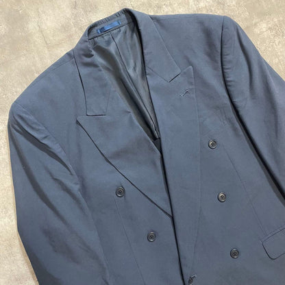 5-piece set✨ Yves Saint Laurent Setup Suit Tie Shirt Coming of Age Ceremony Blue