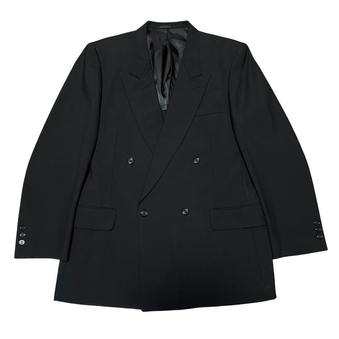 5-piece set double suit setup casual paisley dot black L