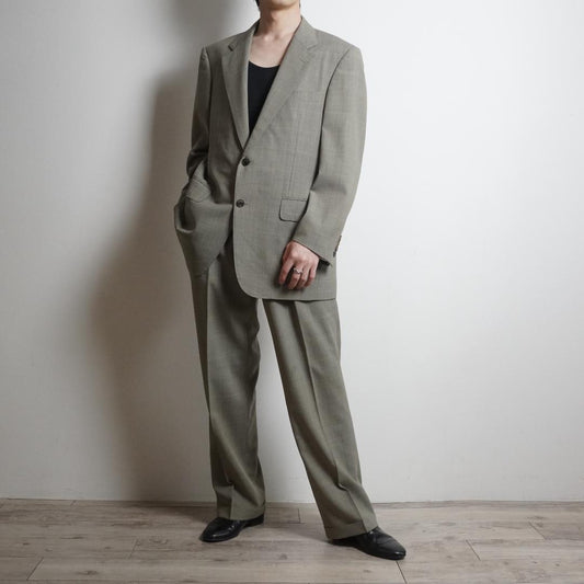 BURBERRY LONDON plaid setup suit/VW179