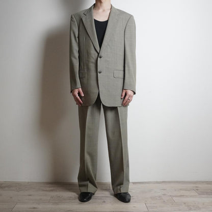 BURBERRY LONDON plaid setup suit/VW179