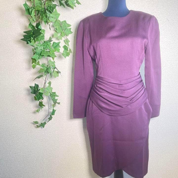 [BIZ LE COMPLET] Dress M~L Vintage Elegant Good Condition Purple