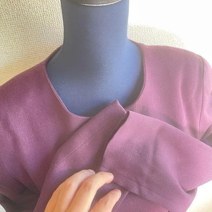 [BIZ LE COMPLET] Dress M~L Vintage Elegant Good Condition Purple