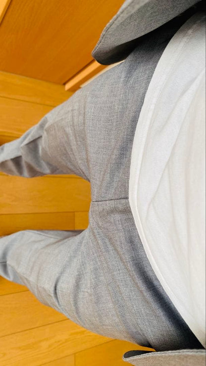 EMPORIO ARMANI GRAY SUIT DAVID LINE