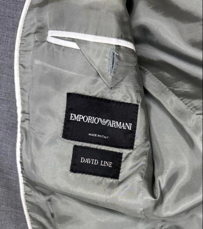 EMPORIO ARMANI GRAY SUIT DAVID LINE