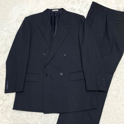 Casual suit setup XL equivalent big size striped 90s old clothes