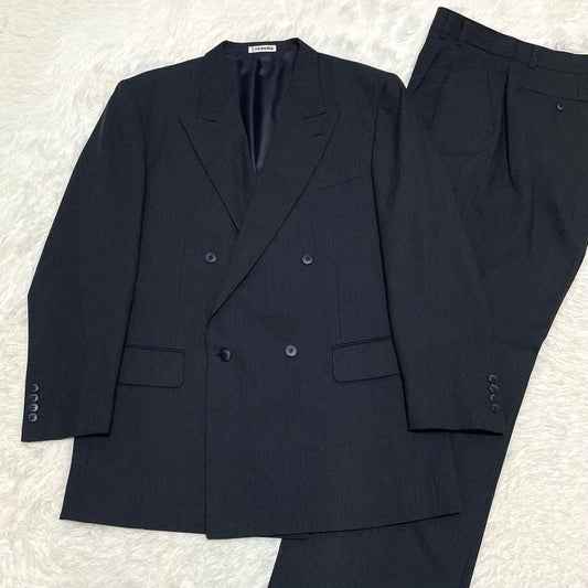 Casual suit setup XL equivalent big size striped 90s old clothes