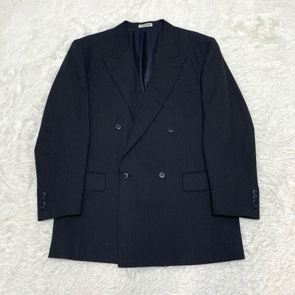 Casual suit setup XL equivalent big size striped 90s old clothes