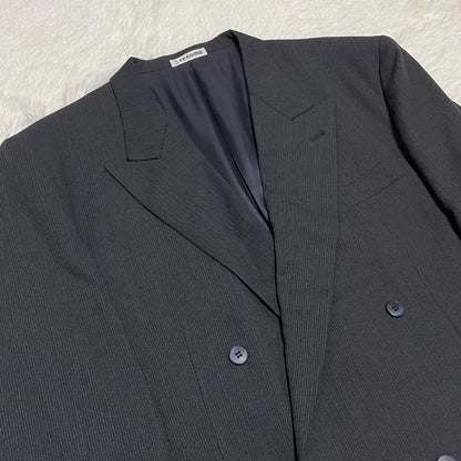Casual suit setup XL equivalent big size striped 90s old clothes