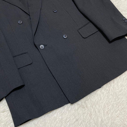 Casual suit setup XL equivalent big size striped 90s old clothes