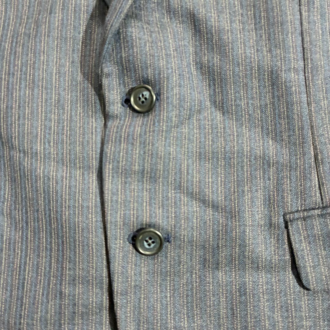 80s Vintage Japanese Wool Suit M (E181)