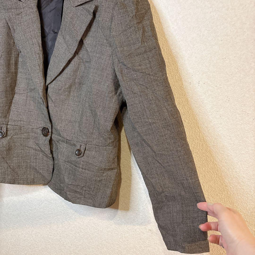 TAHARI [12P] Brown tailored jacket