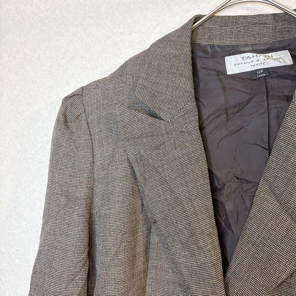 TAHARI [12P] Brown tailored jacket