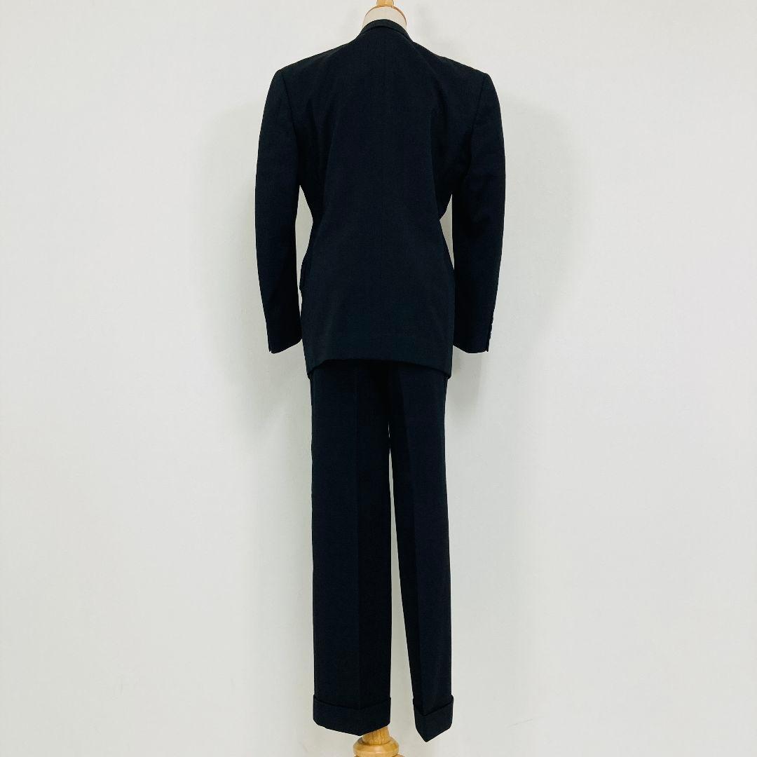 Good Condition Made in England B.V. Nixon & CO Double Setup Suit Black