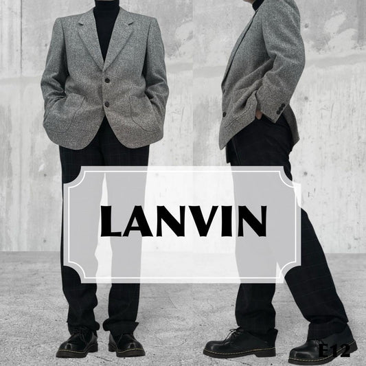 LANVIN Suit Jacket 90s Tweed