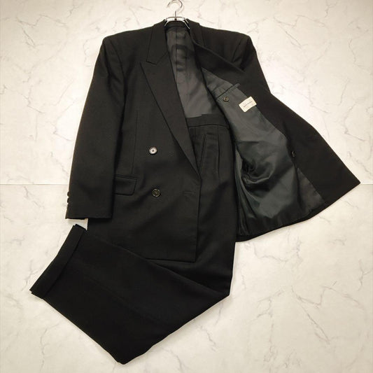 [Special Item/Good Condition] MENS MELROSE Double Breasted 2 Tuck Suit XL Equivalent