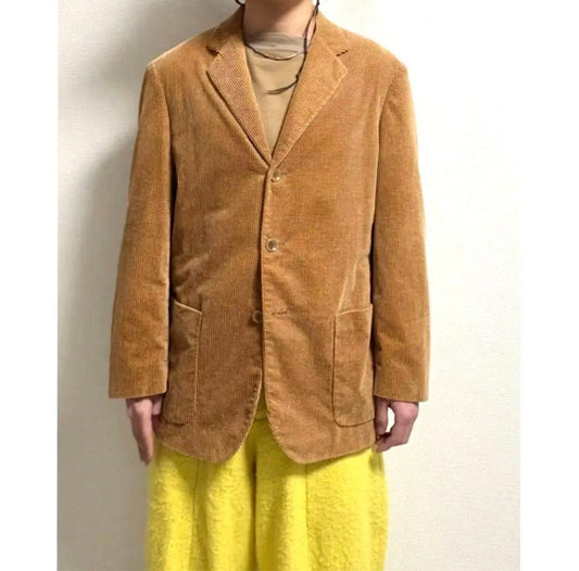 00s armani collezioni corduroy tailored jacket