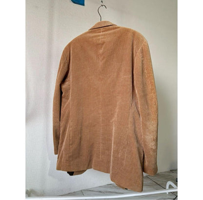 00s armani collezioni corduroy tailored jacket