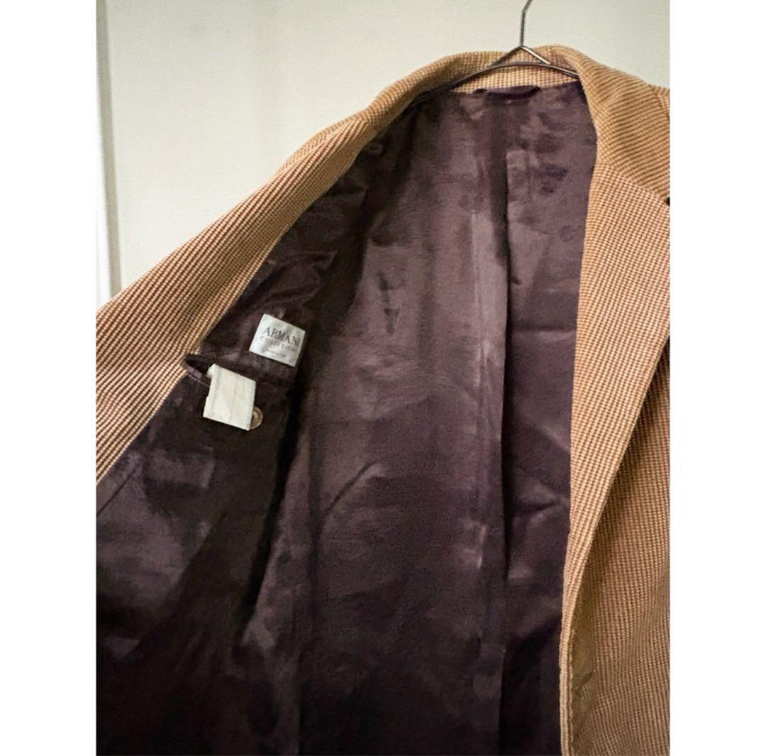 00s armani collezioni corduroy tailored jacket