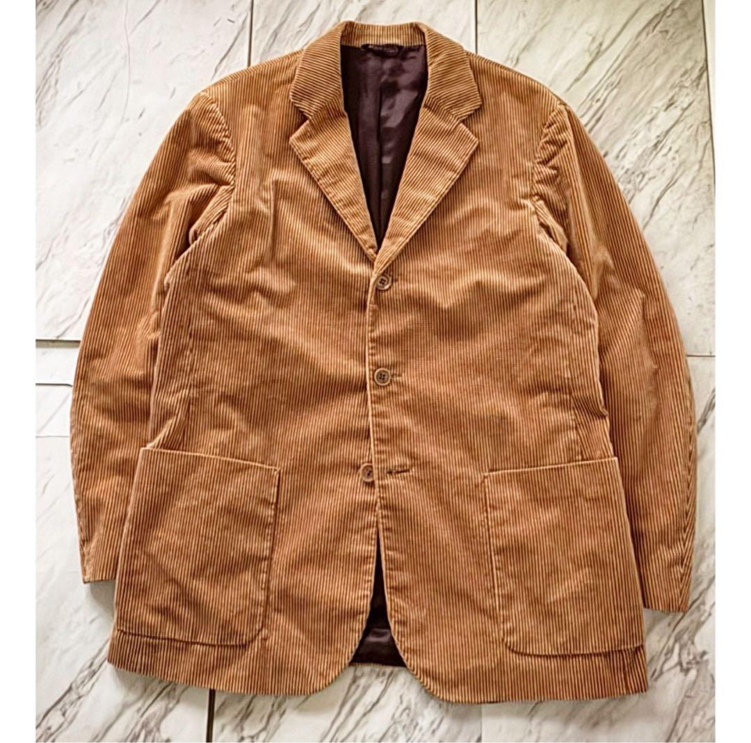 00s armani collezioni corduroy tailored jacket
