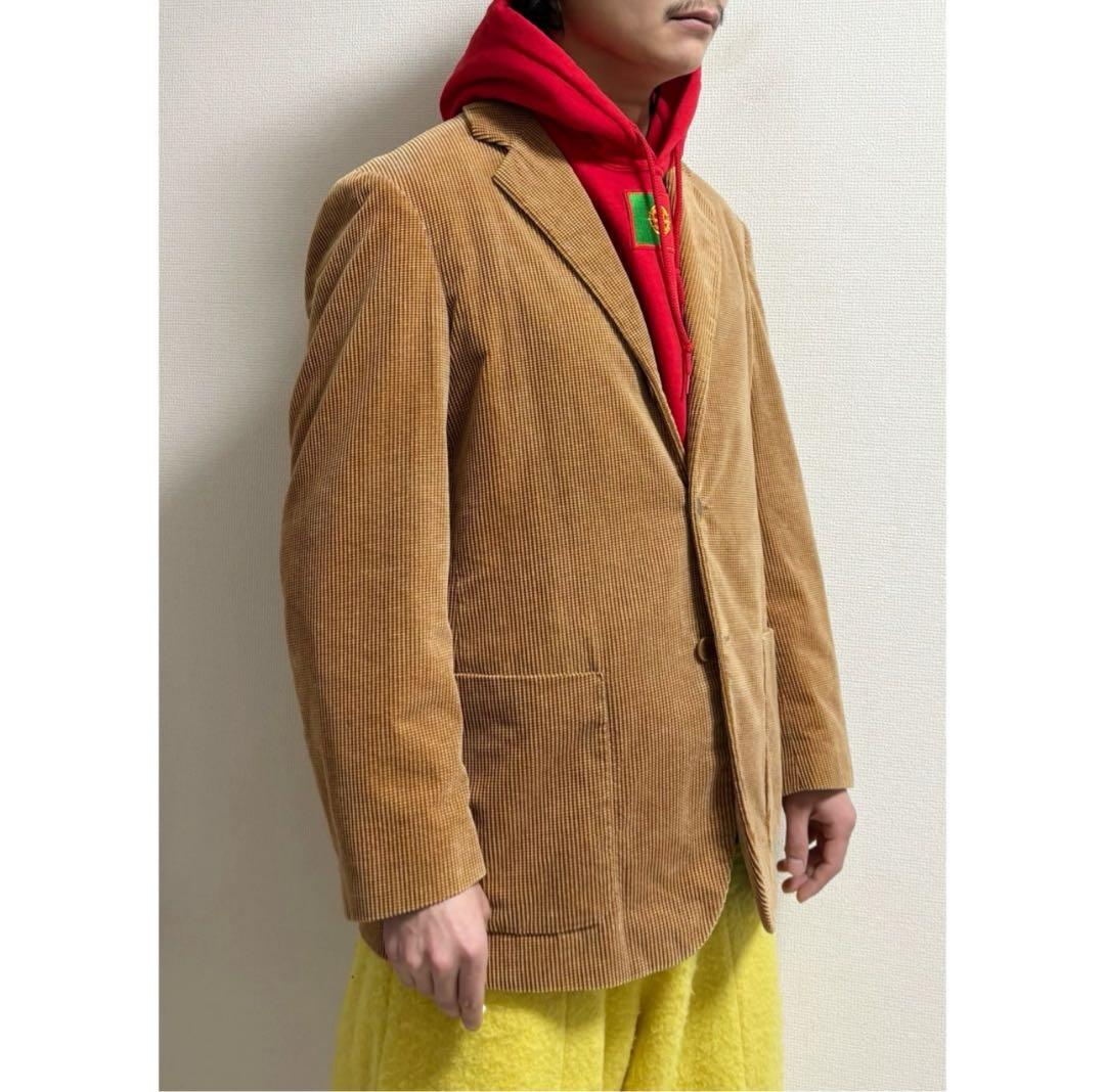 00s armani collezioni corduroy tailored jacket