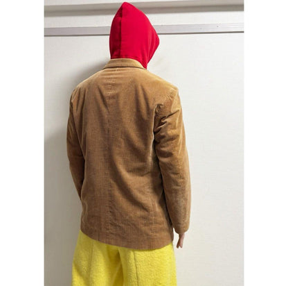 00s armani collezioni corduroy tailored jacket