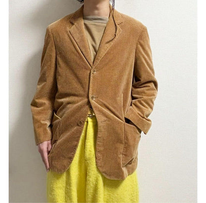 00s armani collezioni corduroy tailored jacket