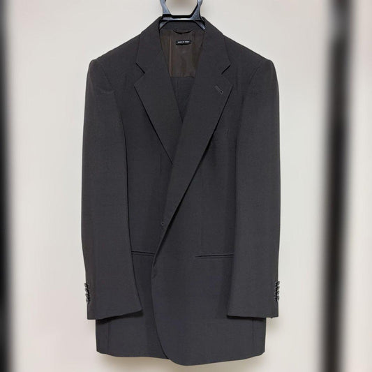 GIORGIO ARMANI Silk Dark Brown Suit Setup