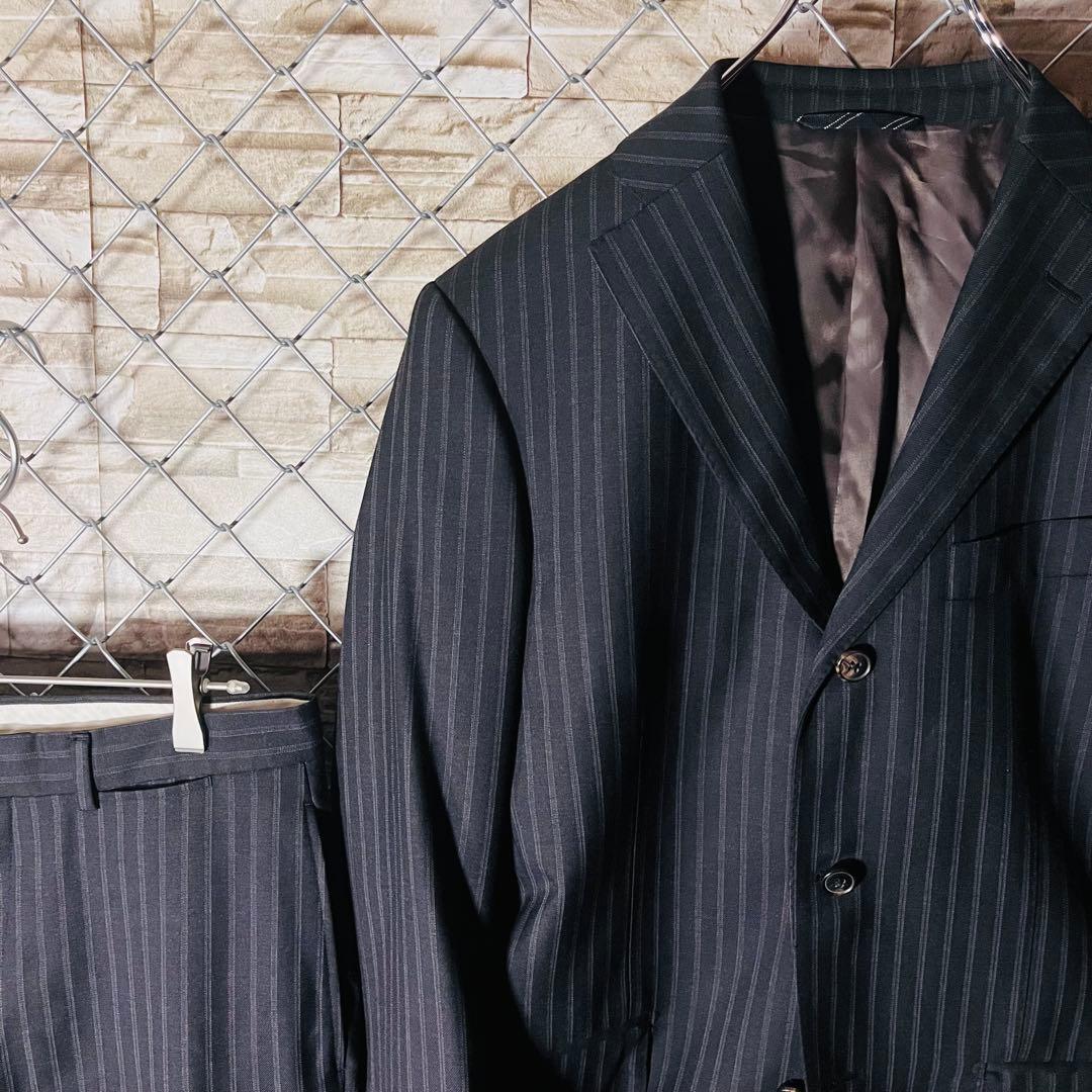 Italian Fabric Fabio Suit Company Setup Stripe 180-8Drop