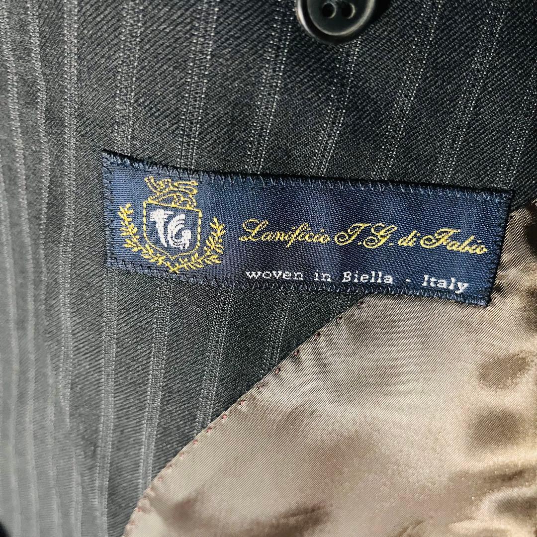 Italian Fabric Fabio Suit Company Setup Stripe 180-8Drop