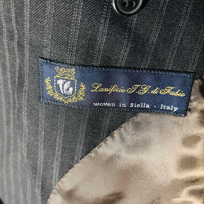 Italian Fabric Fabio Suit Company Setup Stripe 180-8Drop
