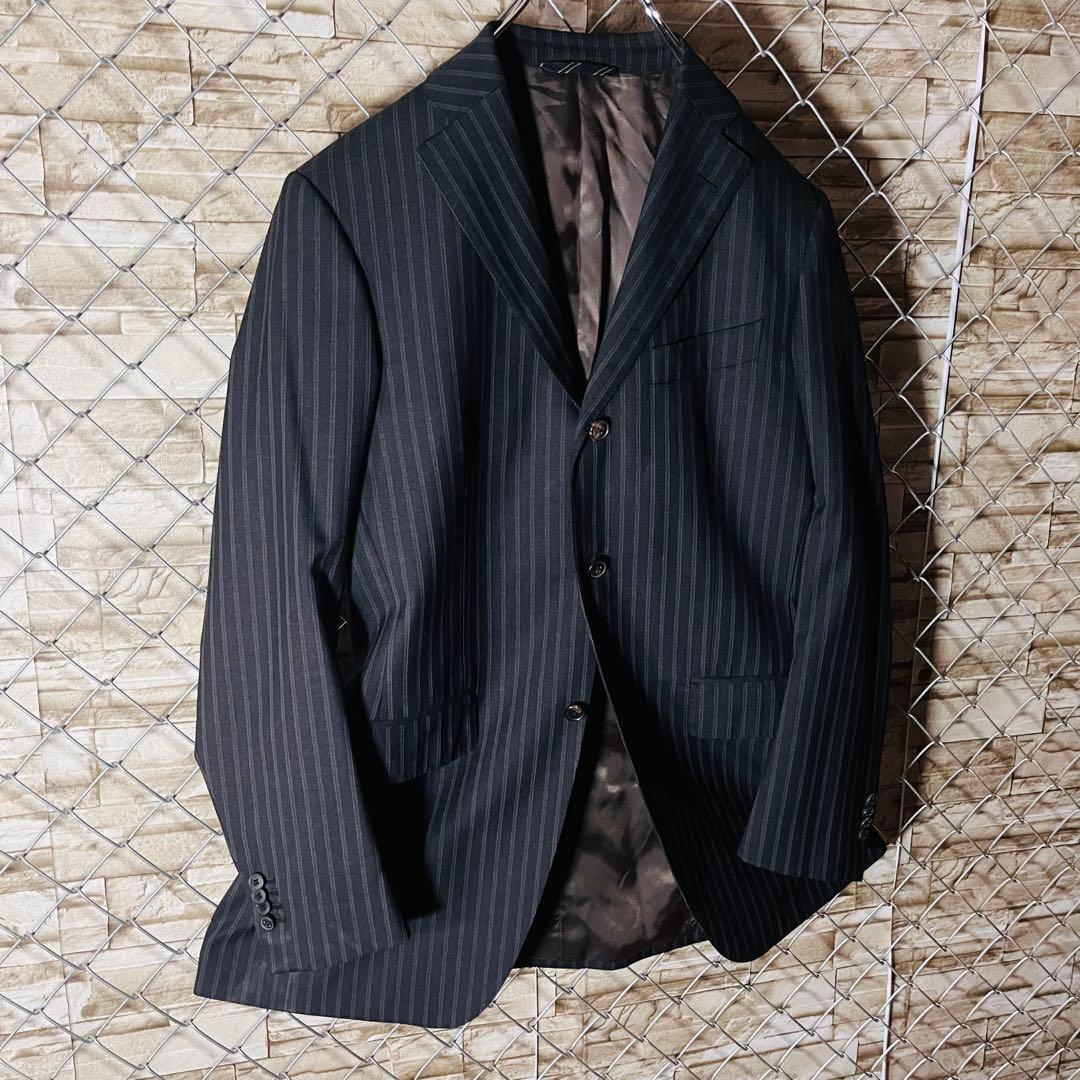 Italian Fabric Fabio Suit Company Setup Stripe 180-8Drop