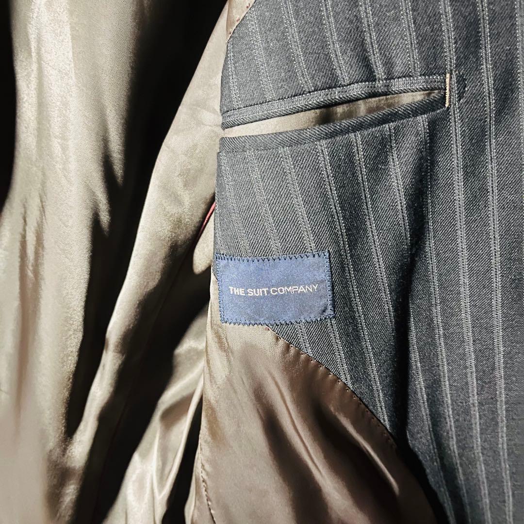 Italian Fabric Fabio Suit Company Setup Stripe 180-8Drop