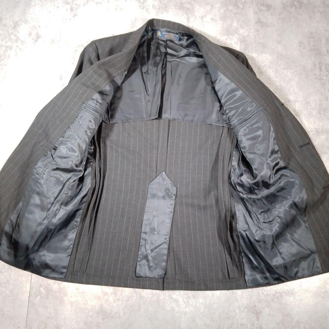 Vintage Brooks Brothers Suit Gray Stripe 38/32