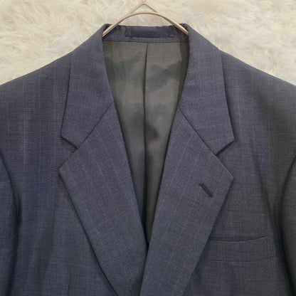 90s HOWARD HARDY Setup Suit Navy 2 Tuck Retro